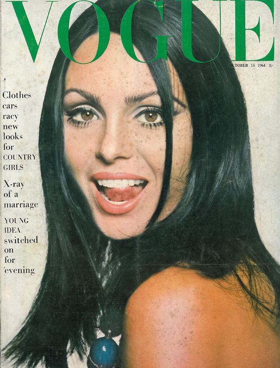 British Vogue Cover October 1964