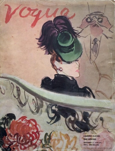 British Vogue Cover September 1938