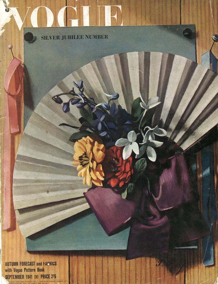 British Vogue Cover September 1941