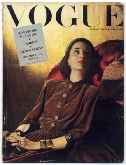 British Vogue Cover September 1944