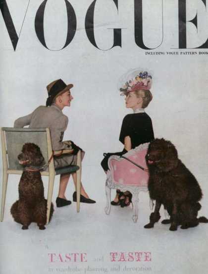 British Vogue Cover September 1945