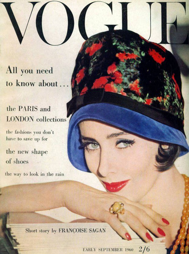 British Vogue Cover September 1960