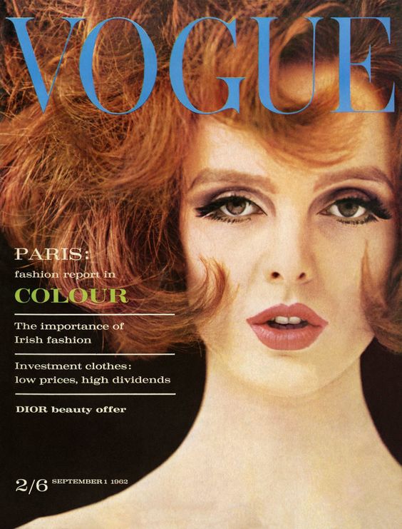 British Vogue Cover September 1962