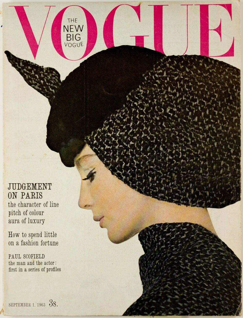 British Vogue Cover September 1963