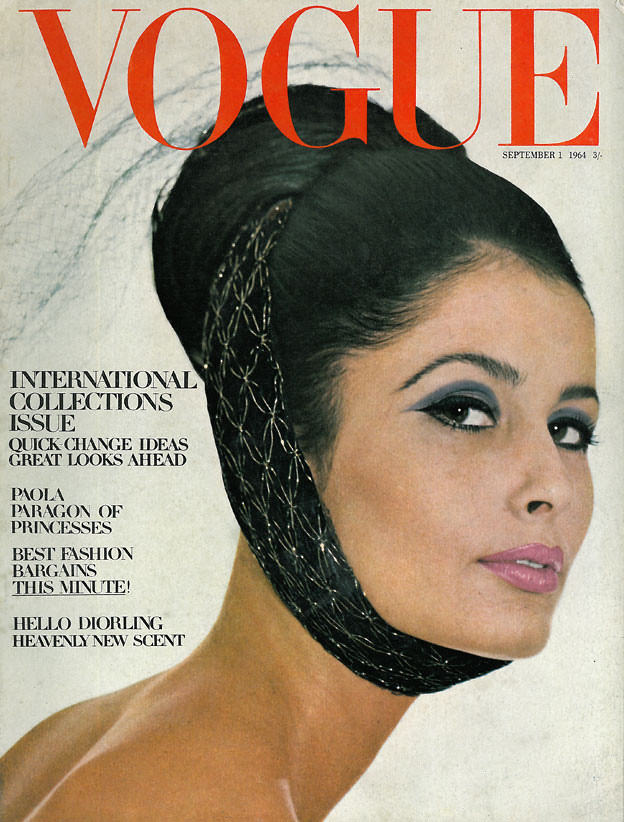 British Vogue Cover September 1964