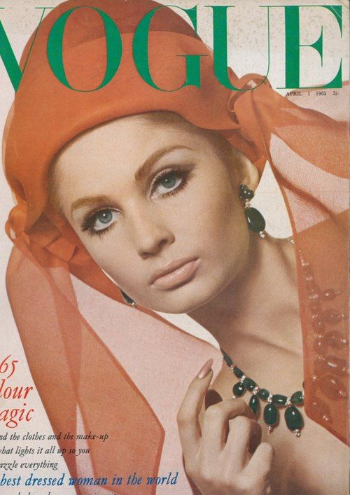 British Vogue Cover April 1965