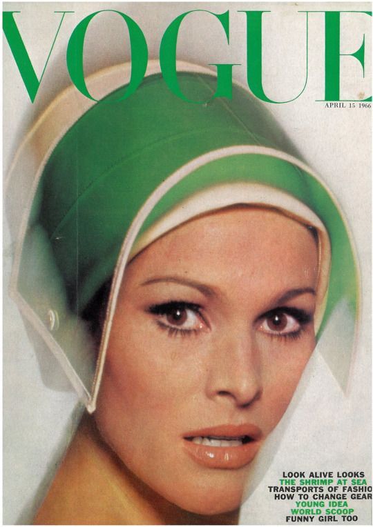 British Vogue Cover April 1966