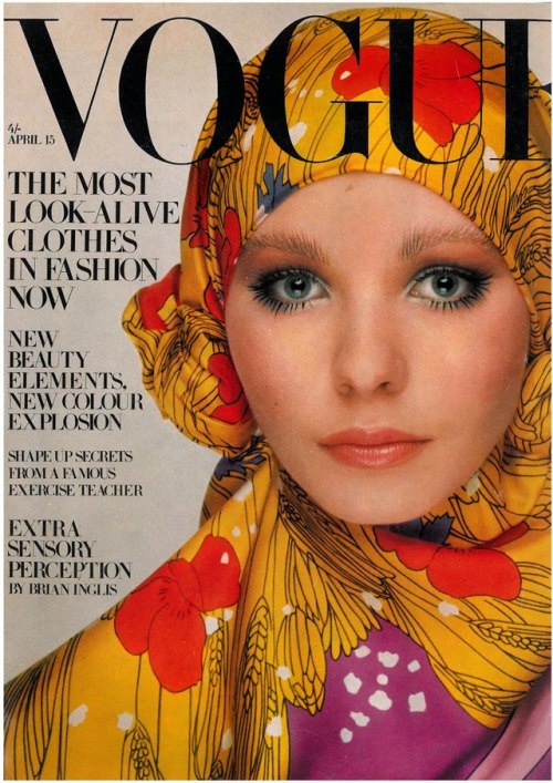 British Vogue Cover April 1969