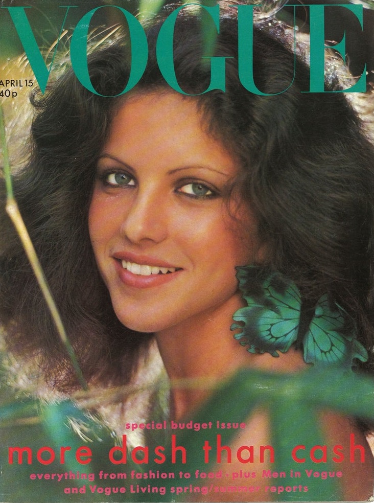 British Vogue Cover April 1975