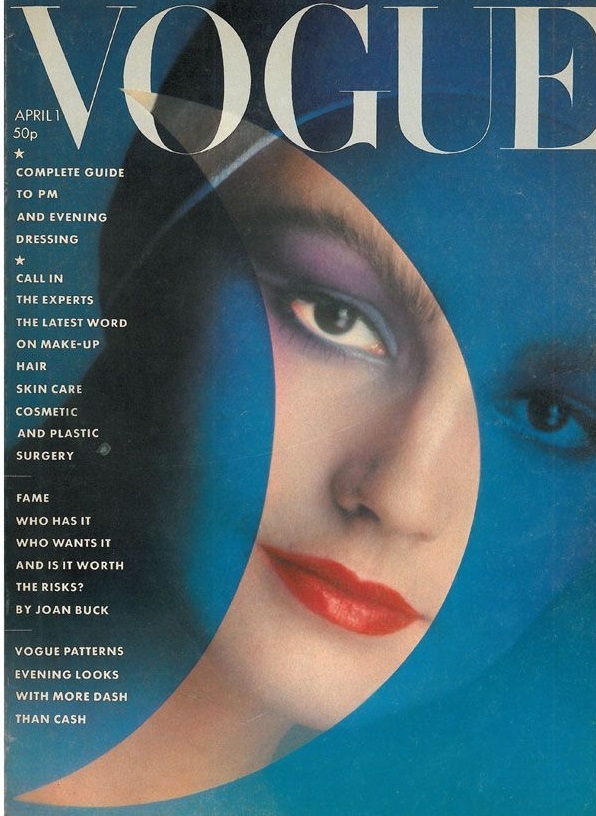 British Vogue Cover April 1976