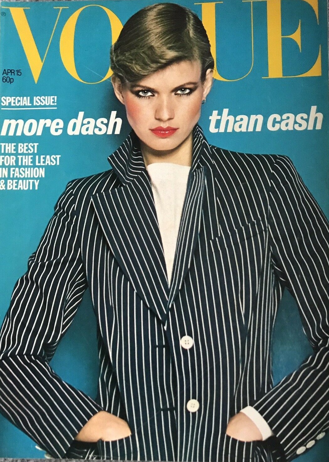 British Vogue Cover April 1977