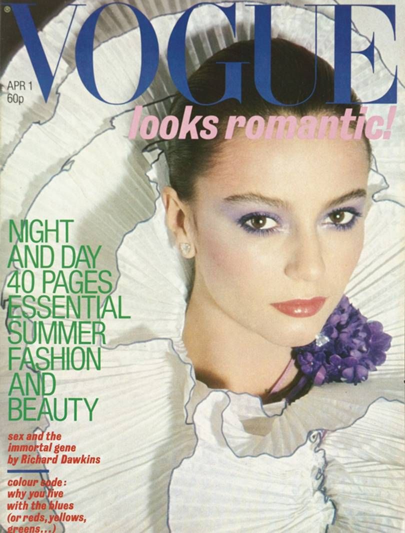 British Vogue Cover April 1977