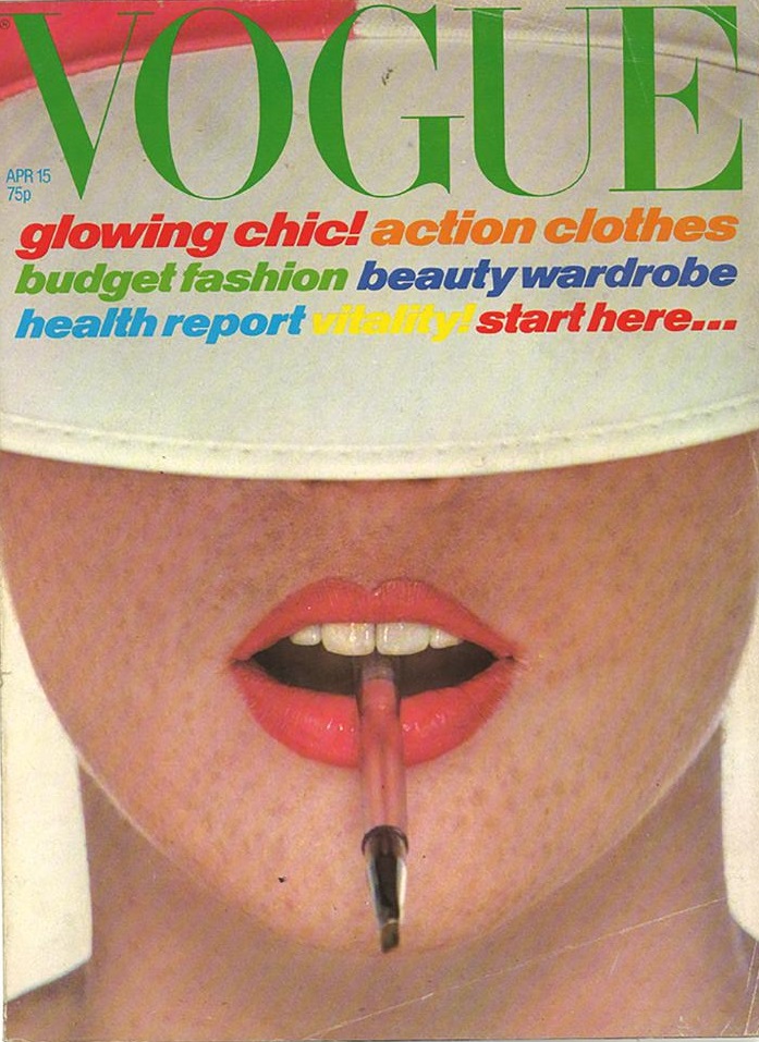 British Vogue Cover April 1978