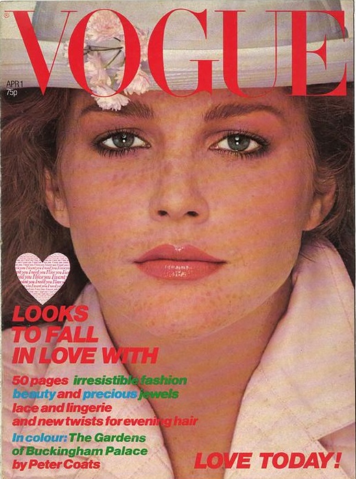 British Vogue Cover April 1978