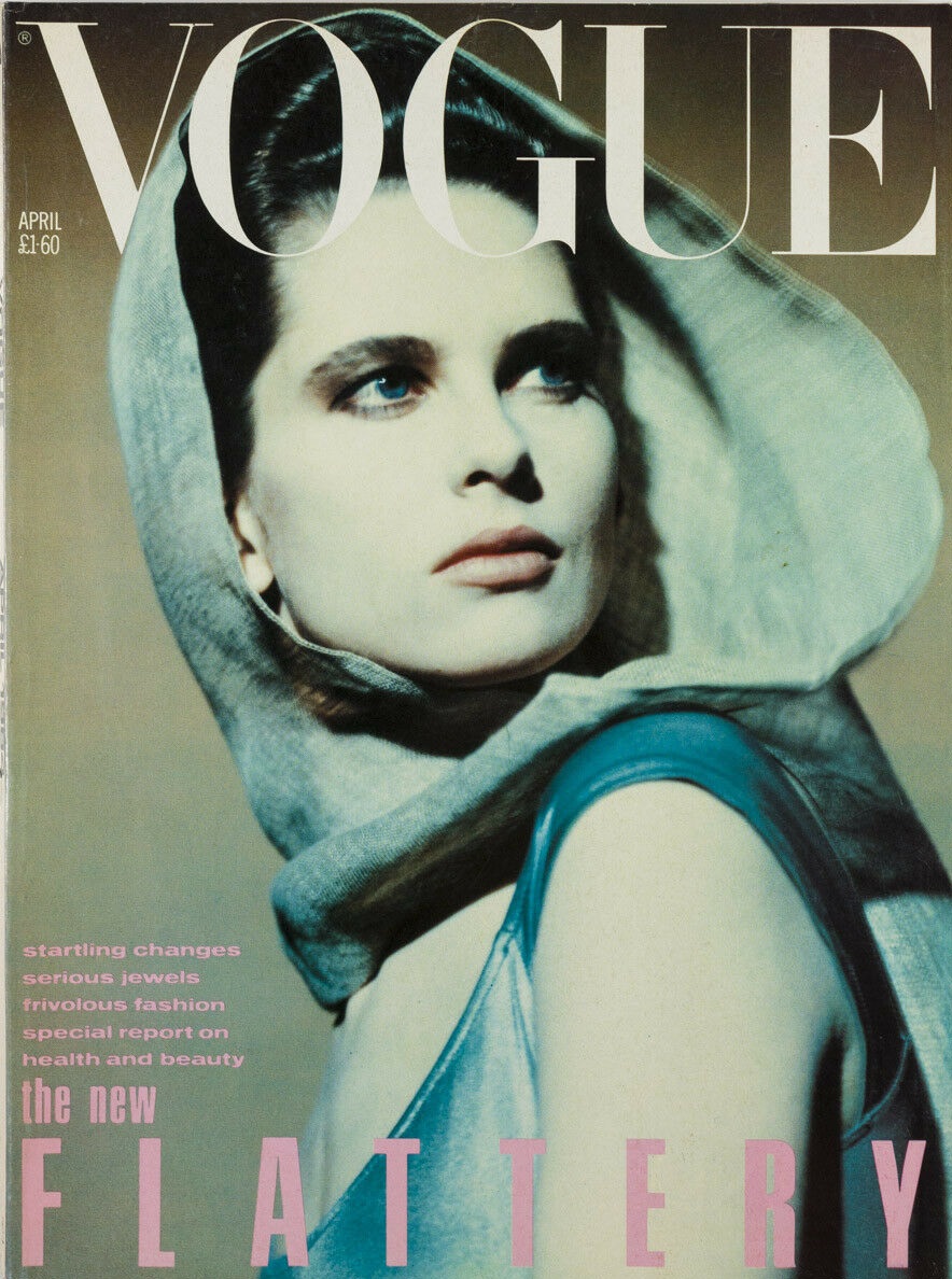 British Vogue Cover April 1984