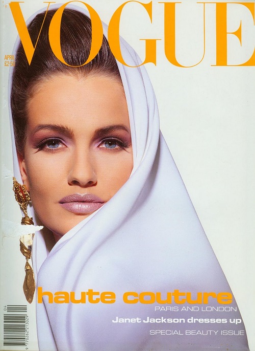 British Vogue Cover April 1991