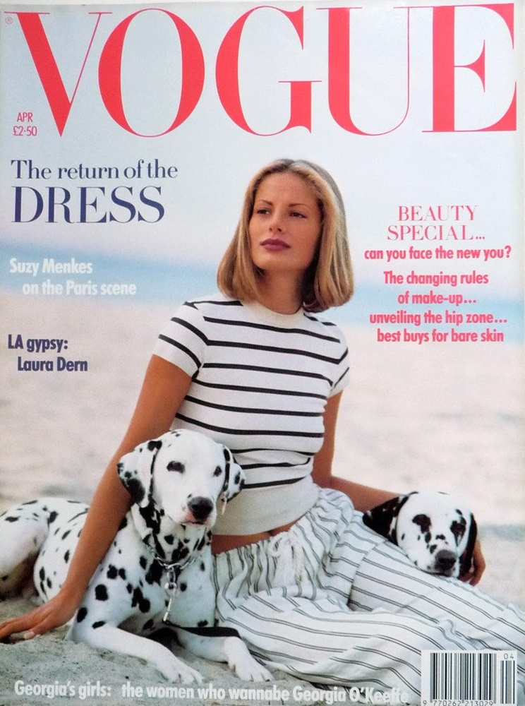 British Vogue Cover April 1993