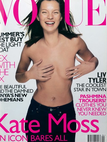 British Vogue Cover April 1999