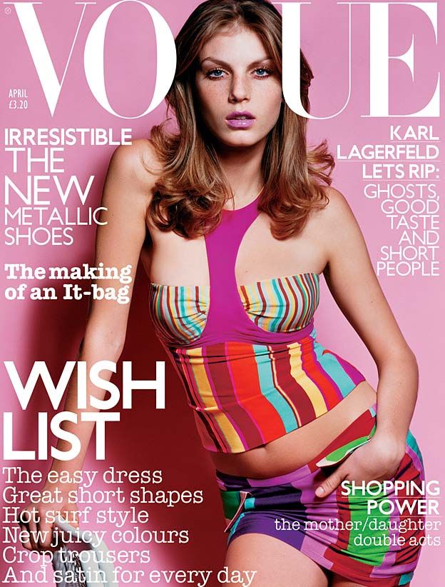 British Vogue Cover April 2003