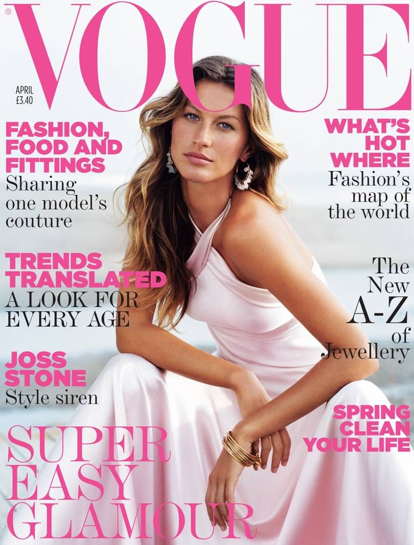 British Vogue Cover April 2005