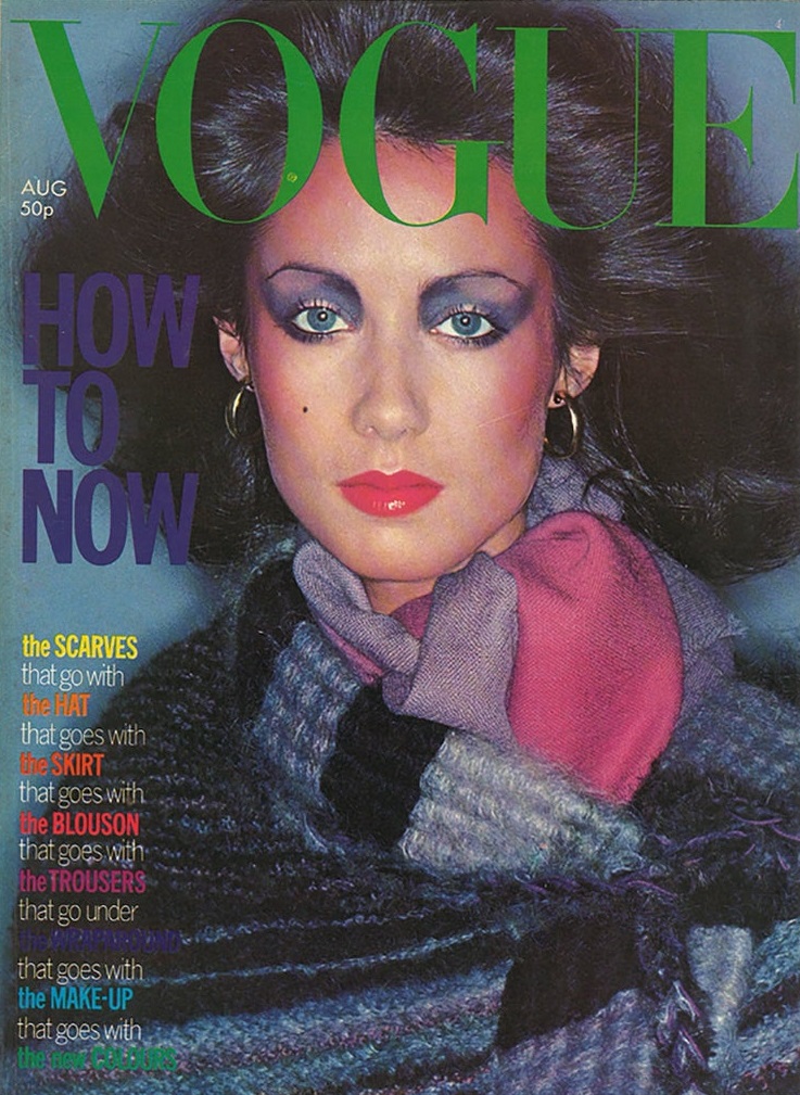 British Vogue Cover August 1976