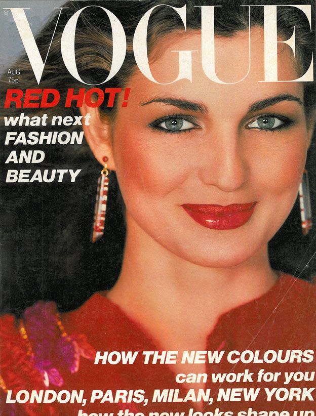 British Vogue Cover August 1979