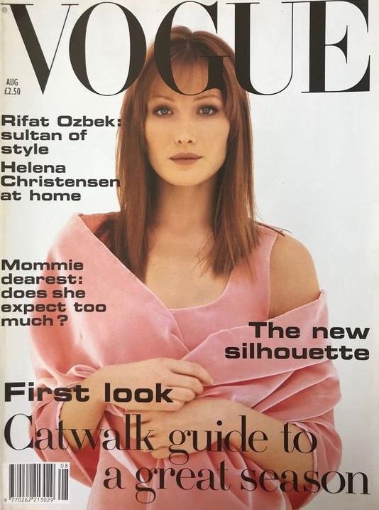 British Vogue Cover August 1993