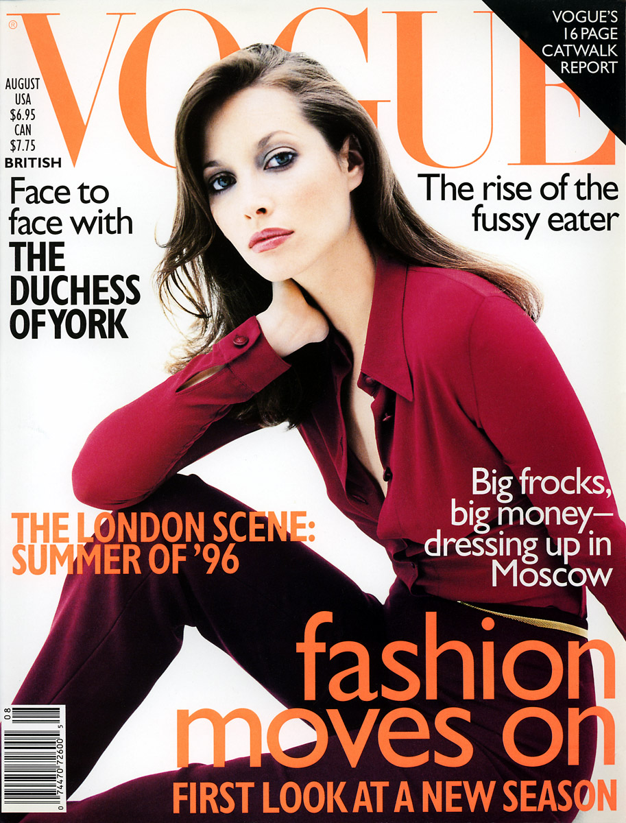 British Vogue Cover August 1996