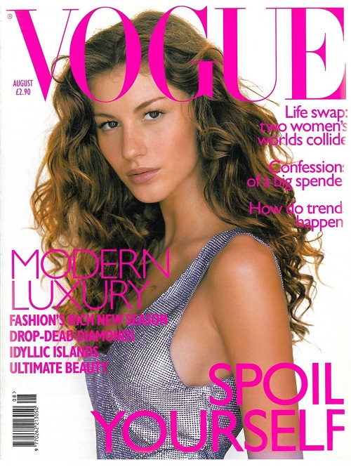 British Vogue Cover August 1998