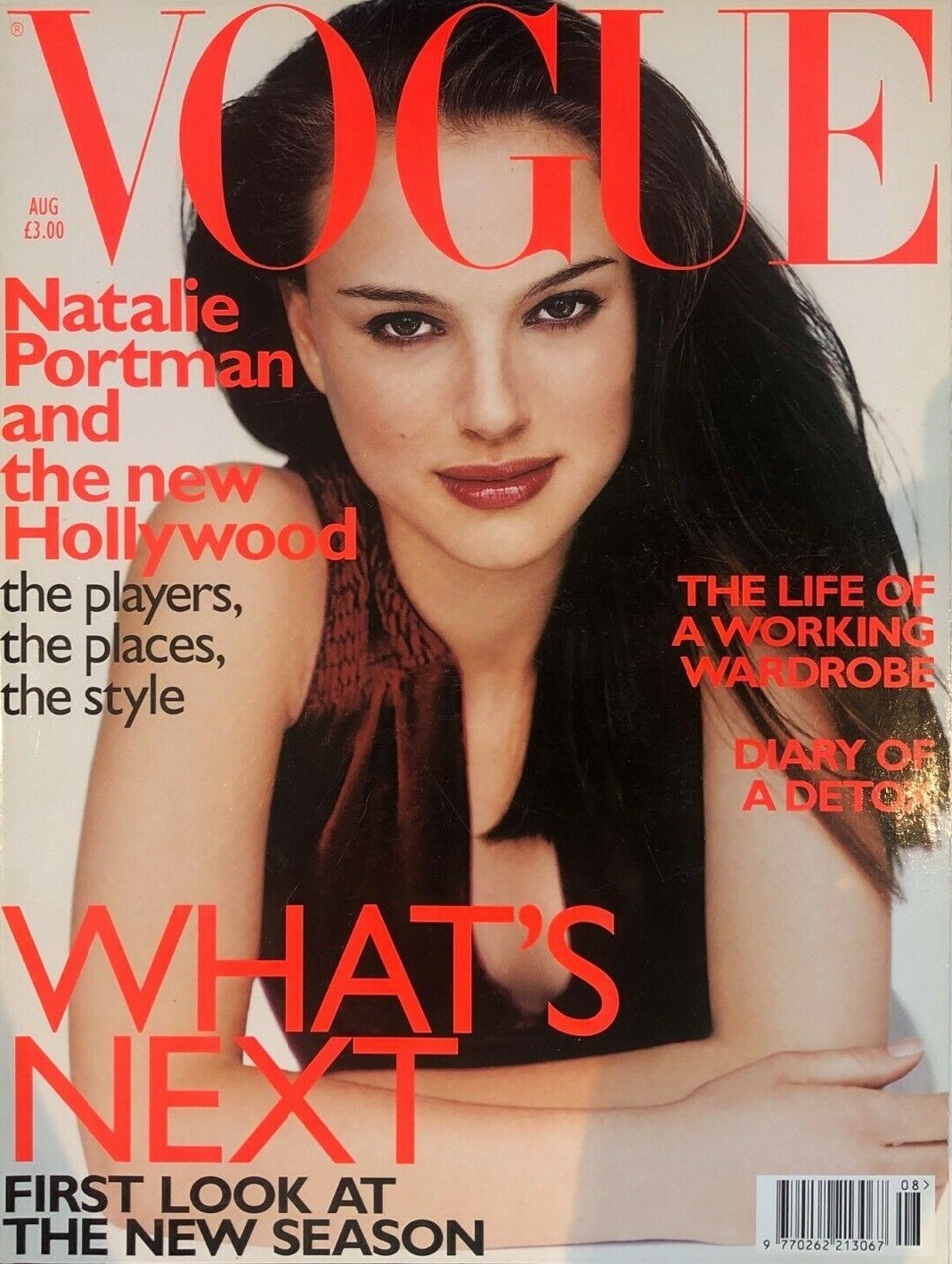 British Vogue Cover August 1999