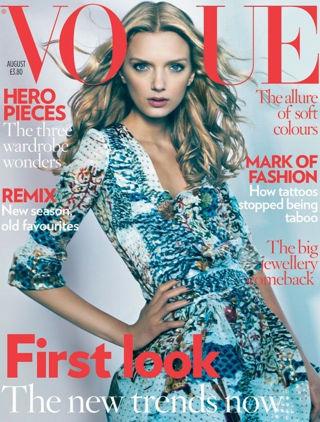 British Vogue Cover August 2008