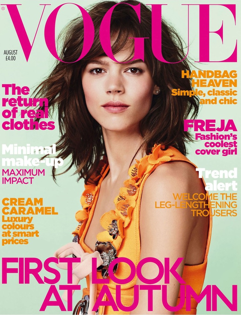 British Vogue Cover August 2010