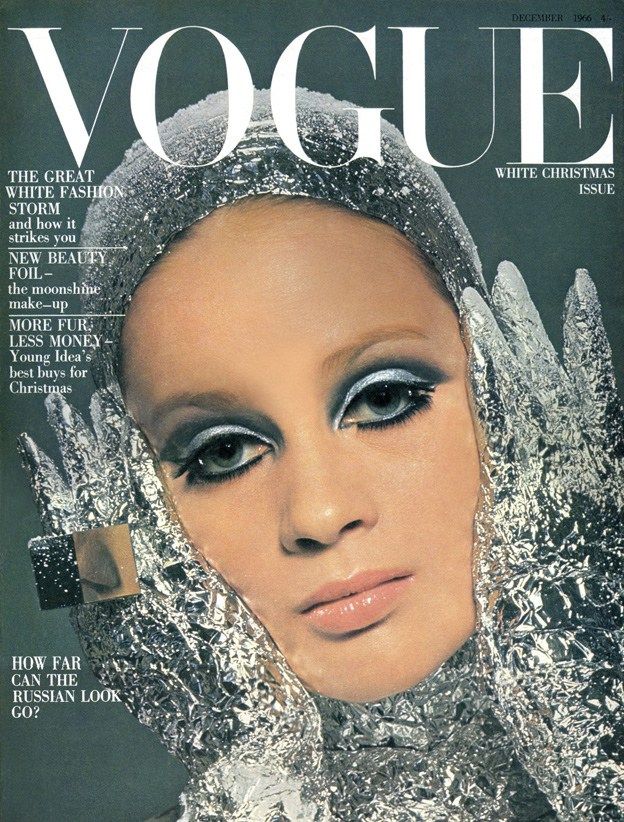 British Vogue Cover December 1966