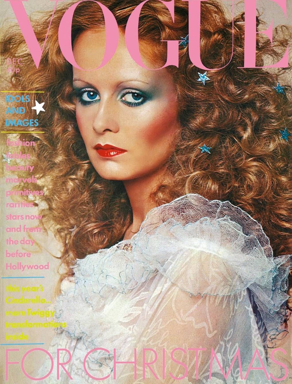 British Vogue Cover December 1974