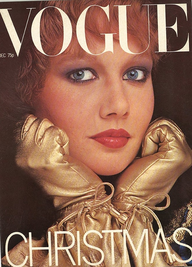 British Vogue Cover December 1977