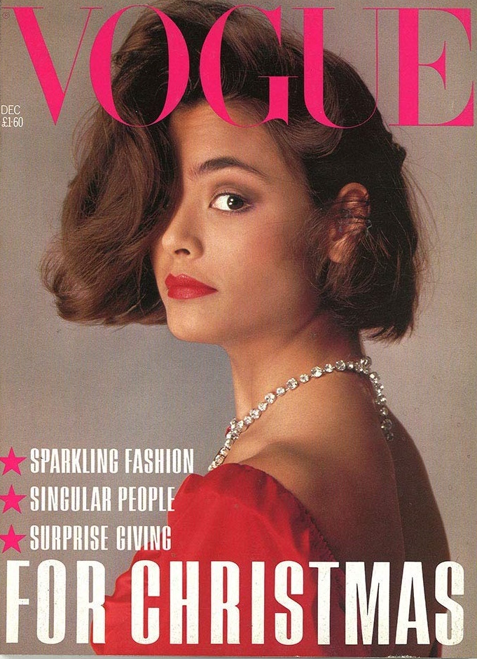 British Vogue Cover December 1983