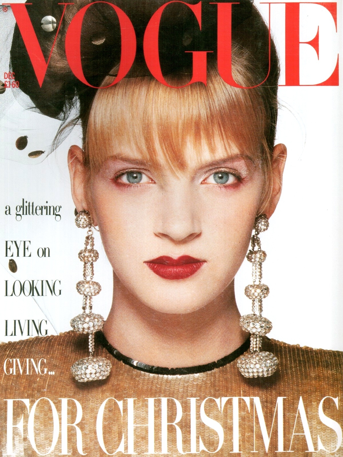 British Vogue Cover December 1985