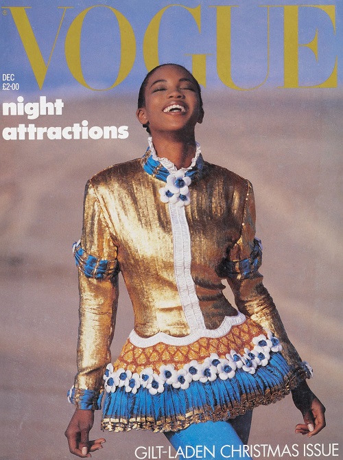 British Vogue Cover December 1987