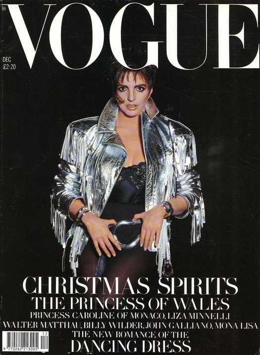 British Vogue Cover December 1985