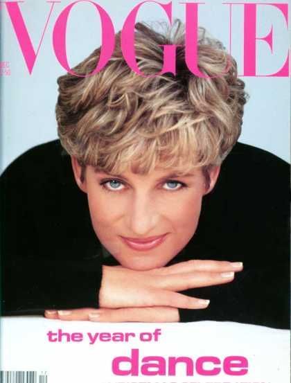 British Vogue Cover December 1991