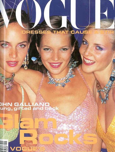 British Vogue Cover December 1994