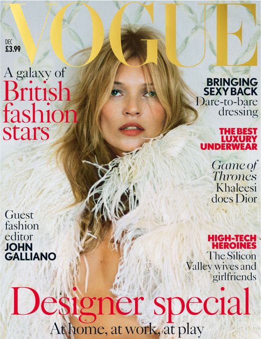 British Vogue Cover December 2013