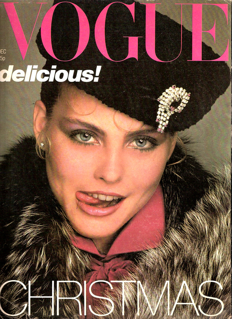 British Vogue Cover December 1978