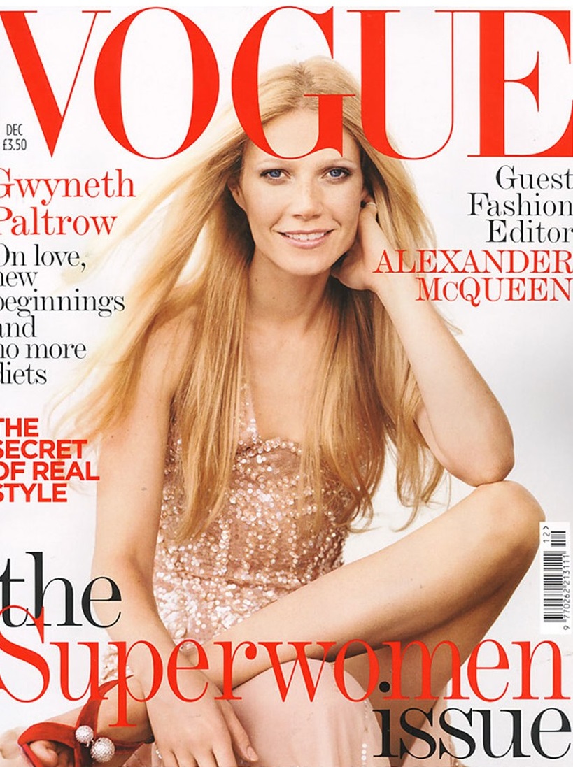 British Vogue Cover December 2005