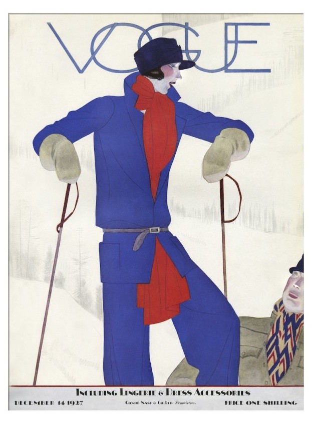 British Vogue Cover December 1927