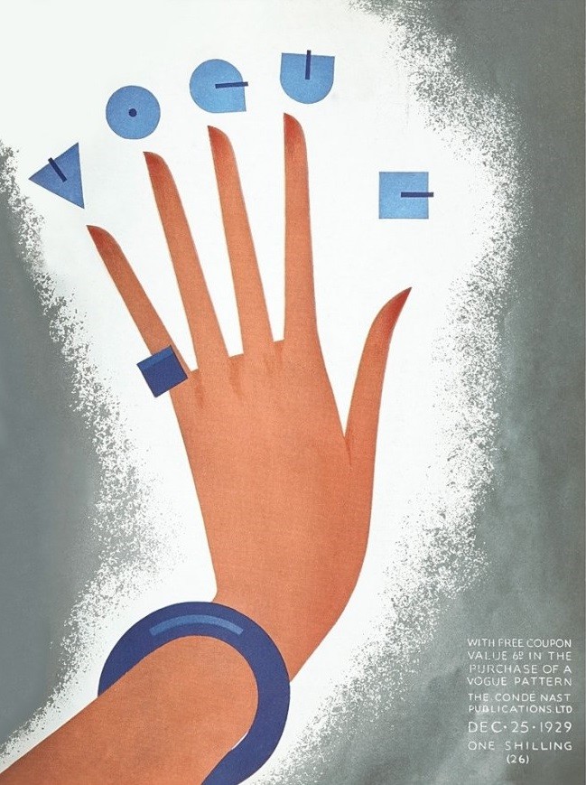 British Vogue Cover December 1929