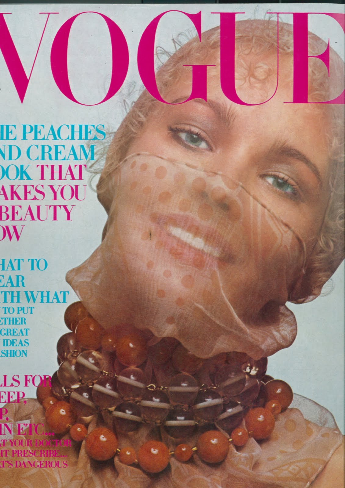 British Vogue Cover February 1970