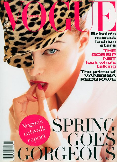 British Vogue Cover February 1995