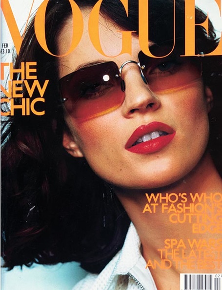 British Vogue Cover February 2000