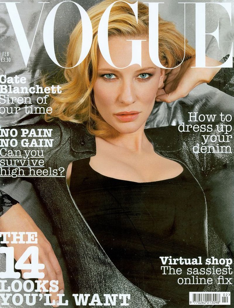 British Vogue Cover February 2004